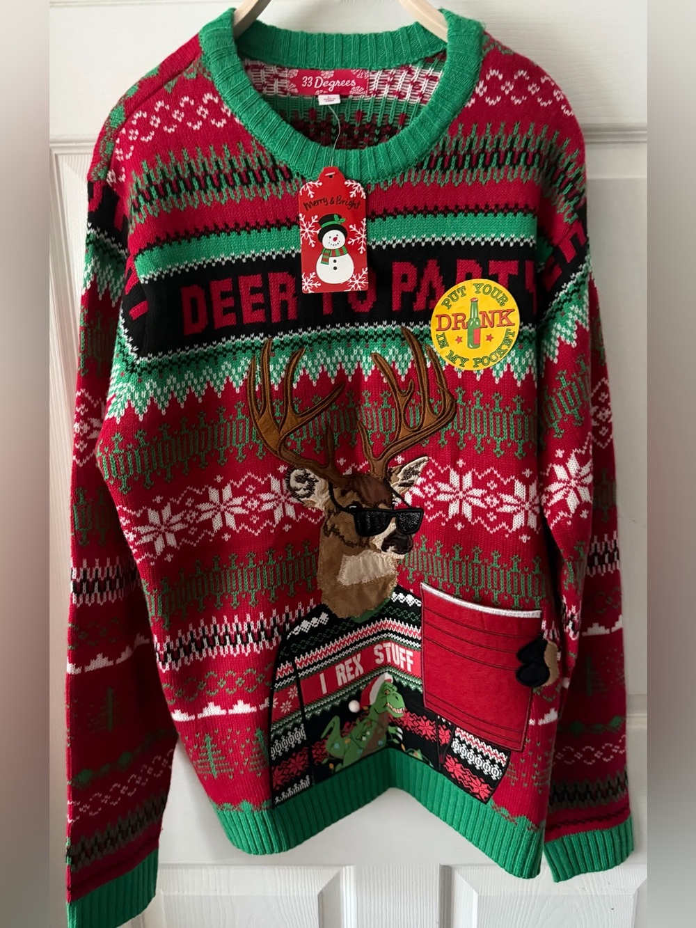 NWT Crewneck Christmas Sweater
